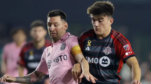 Lionel Messi en Inter Miami vs. Toronto FC.