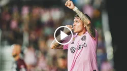 El festejo de Facu Farías por el gol de Inter Miami ante Toronto.