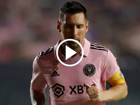 Así reaccionó Messi ante la posible lesión que lo sacó de Inter Miami vs. Toronto FC