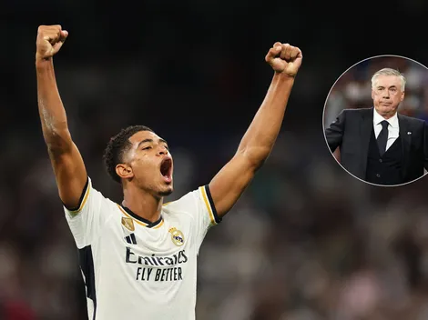 Carlo Ancelotti: "Bellingham tiene suerte"