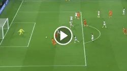 Martínez logró aprovechar los espacios y marcó el empate ante la Real Sociedad