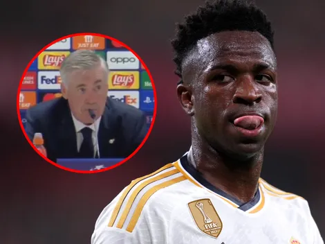 Ancelotti, sobre Vinicius: "Veremos si puede estar para el derbi"