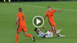 El Inter se salvó con la intervención del VAR.