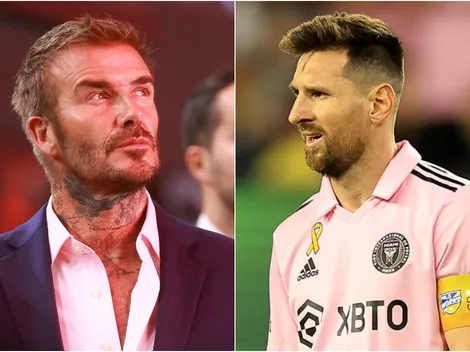 ¿No le gustó? El anuncio de David Beckham que Messi pasó por alto