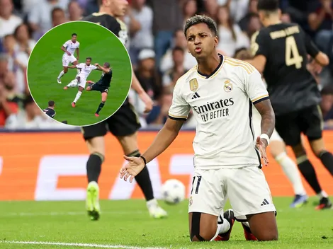 ¡Lo tuvo Rodrygo! El poste le negó el gol a Real Madrid