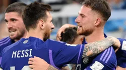 Alexis Mac Allister habló sobre Lionel Messi