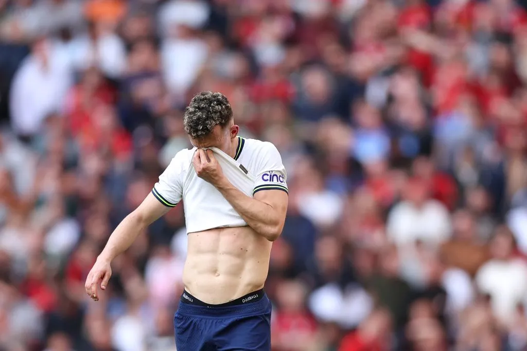 Ivan Perisic, baja durante toda la temporada en Tottenham. (Photo by Alex Pantling/Getty Images)