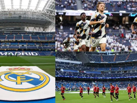 Nuevo césped para el Bernabéu