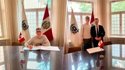 Oliver Sonne inscribió su acta de nacimiento y acerca su convocatoria con Perú