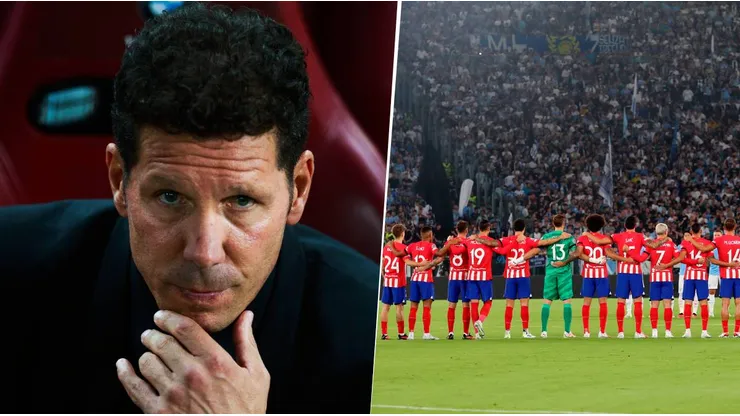Diego Simeone tiene por lo menos cinco bajas en el mediocampo para el Atlético de Madrid vs. Real Madrid por LaLiga. Getty Images.