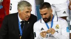 Carlo Ancelotti no podrá contar con Dani Carvajal en Real Madrid para el duelo con Unión Berlín. Getty Images.