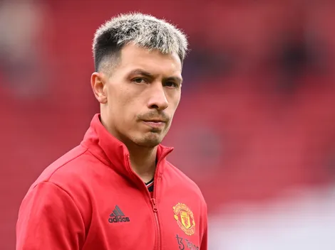 Lisandro Martínez no estuvo en la pelea del United