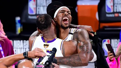 LeBron James y Dwight Howard.