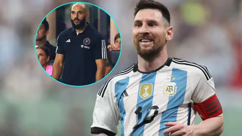 Un ex Argentina visitó a Messi en Miami y su guardaespaldas lo vigiló de cerca