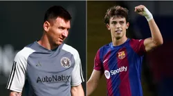 Lionel Messi y Joao Félix.