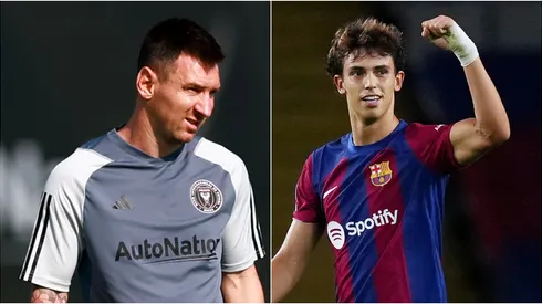 Lionel Messi y Joao Félix.