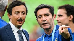 El entrenador español dio un paso al costado ante las disputas entre dirigentes y la hinchada.