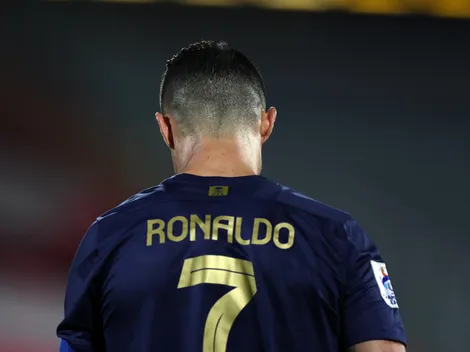 ¡A CR7 no le gustó nada salir de cambio!