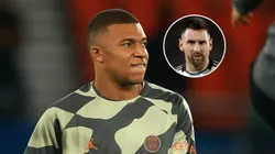 Kylian Mbappé y Lionel Messi.