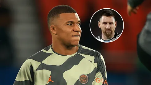 Kylian Mbappé y Lionel Messi.