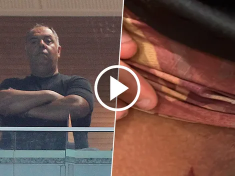 Vicepresidente de Flamengo golpeó y mordió a un hincha en centro comercial