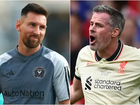 El picante mensaje que Messi le envió a Jamie Carragher por criticarlo