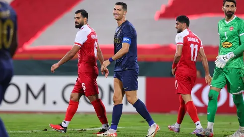 Cristiano Ronaldo no pudo marcar ante Persépolis.