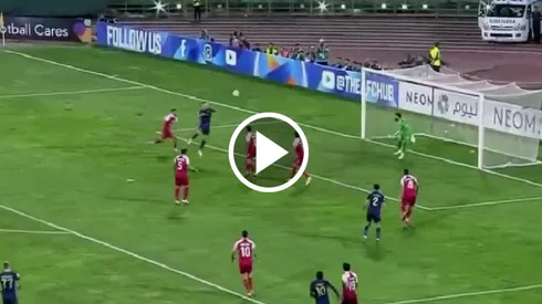 Cristiano Ronaldo falló un gol inexplicable.