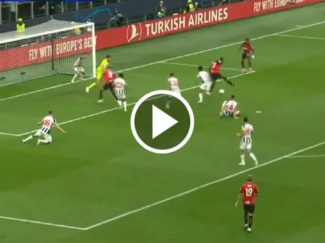 ¡No se puede creer! Rafael Leao hizo la mejor jugada de la fecha y lo erró frente al arco