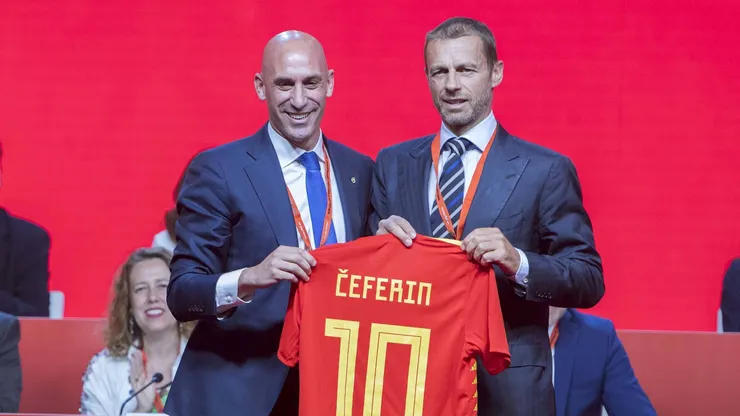 Aleksander Ceferin, Luis Rubiales