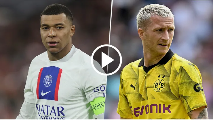 PSG vs. Dortmund por la Champions League.