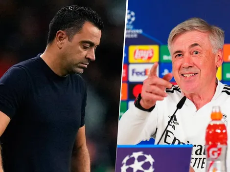 Ancelotti no coincide con Xavi: ''Nuestro objetivo es llegar hasta el final''