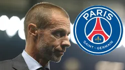 Aleksander Ceferin, presidente de UEFA y PSG.