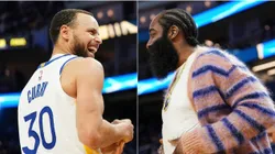 Stephen Curry y James Harden.