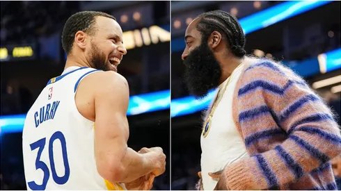 Stephen Curry y James Harden.