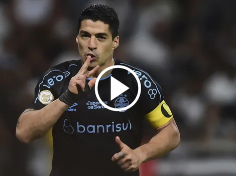 Suárez salvó a Gremio del papelón ante Corinthians en el partido del año