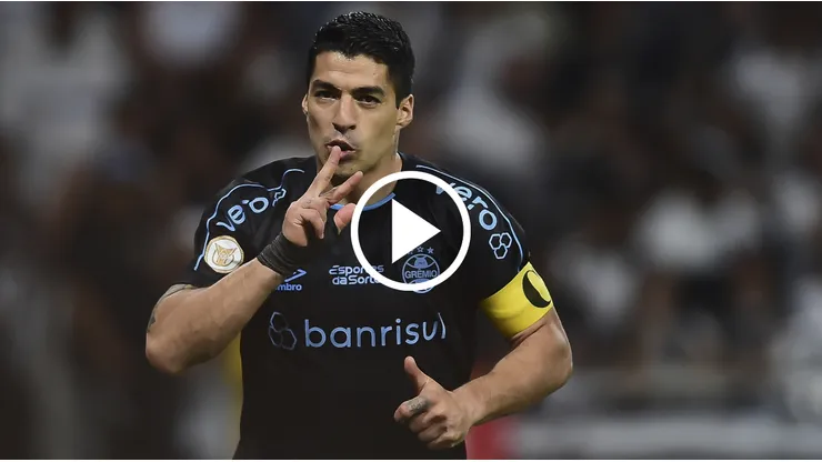 Suárez salvó a Gremio del papelón ante Corinthians en el partido del año