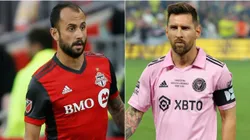 Lionel Messi (der.), estrella de Inter Miami.