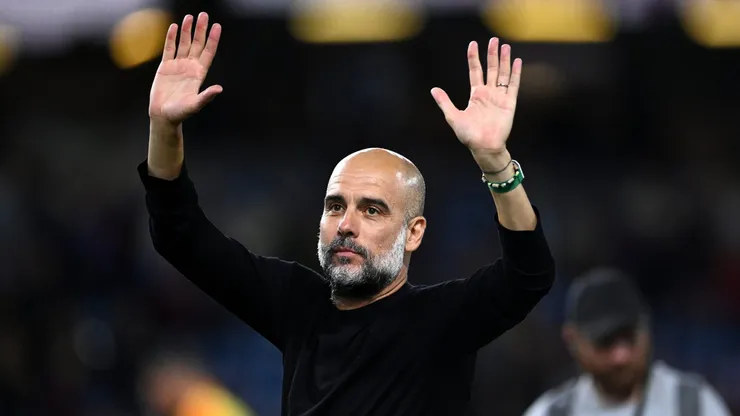 Pep Guardiola descartó ser el reemplazante de Xavi Hernández en el FC Barcelona. Getty Images.