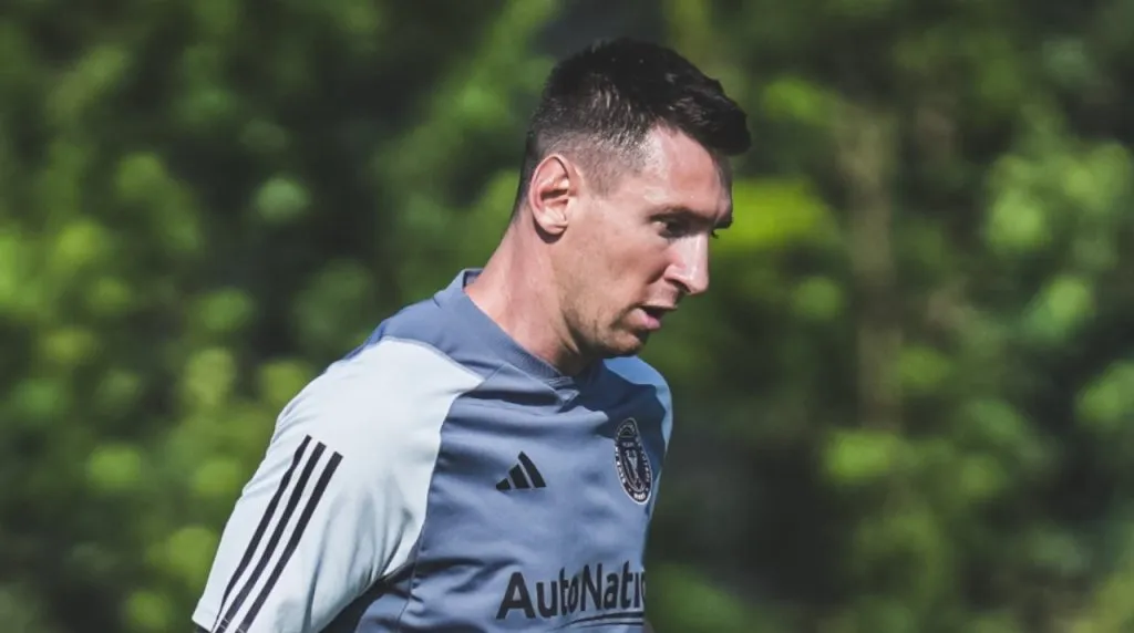Nuevo look de Messi en Inter Miami (Foto: X / @InterMiamiCF)