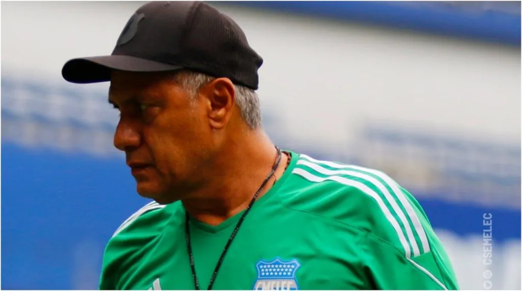 Hernán Torres llegó a Emelec en el 2023. Foto: Emelec.