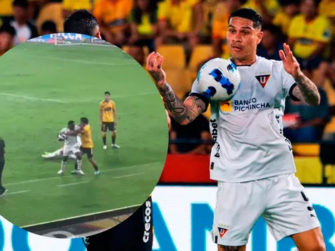 ¡Nuestro capitán! Paolo Guerrero puso calma en medio de una pelea importante