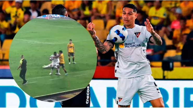 ¡Nuestro capitán! Paolo Guerrero puso calma en medio de una pelea importante