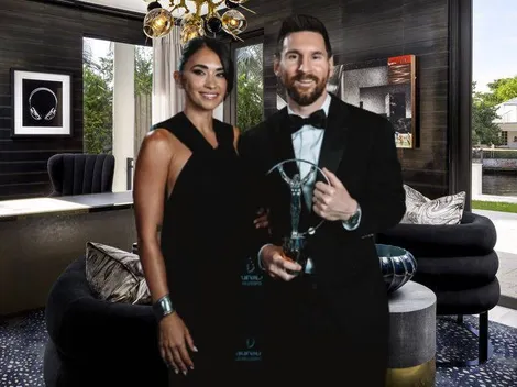 La mansión en la que Messi vive con Antonela en Miami desde adentro
