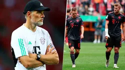 Joshua Kimmich y Matthijs de Light no están de acuerdo con las decisiones de Thomas Tuchel en el Bayern Munich. Getty Images.