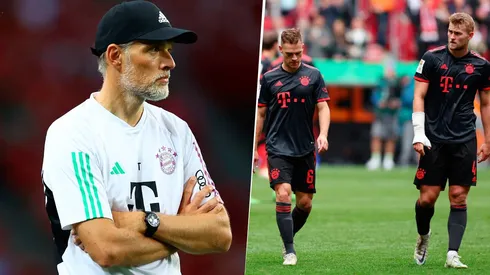 Joshua Kimmich y Matthijs de Light no están de acuerdo con las decisiones de Thomas Tuchel en el Bayern Munich. Getty Images.