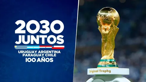 Conmebol recibió la petición de 47 sedes procedentes de Argentina, Uruguay, Chile y Paraguay para la organización de la Copa Mundial 2030. Getty Images.