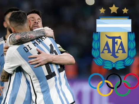 Argentina estudia la dupla Messi-Di María para los JJOO