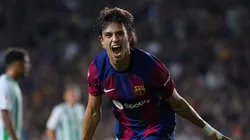 Joao Félix anotó su primer gol con el FC Barcelona.