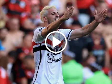 Copa de Brasil: Calleri adelantó a São Paulo en la ida de la final ante Flamengo